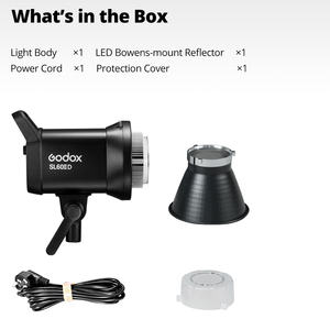Kit Luce LED Godox SL60IID, Illuminazione Continua Professionale per Studio Fotografico con Softbox per Streaming Live su YouTube - Product Image 6