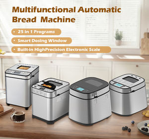 SOHEF Máquina para Hacer <span class=keywords><strong>Pan</strong></span> con Voltaje Global, Adaptación Automática 100-240V, Compacta para 2.5LB, Ideal para RV, Apartamentos y Reventa en el Mercado Global - Product Image 6