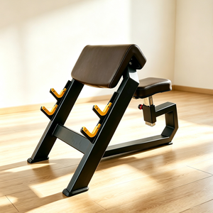 <span class=keywords><strong>Banco</strong></span> de entrenamiento comercial para curl de bíceps sentado, estación de entrenamiento de brazos para gimnasios, estudios de fitness y salas de entrenamiento - Product Image 5