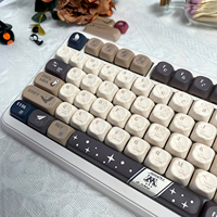 Magic Club Daily Life Keycaps Cherry/M-OA Profile PBT Dye-Sublimation for Mx Switch 61/64/68/104/108 Mechanical Keyboard