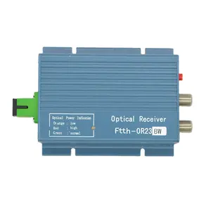 Wholesale Mini Fiber Optic Receiver 1550nm Node FTTH Optical Receiver 100dbuv High Level 2 Output FTTB Digital Optical Equipment