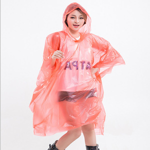 10 Piezas Poncho De Lluvia Transparente Desechable Con Capucha Brillar