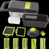 Multifunctionele 15 In 1 Handheld Groentechopper Uiensnijder Aardappelschiller Keukenfruitsnijder Groentesnijder