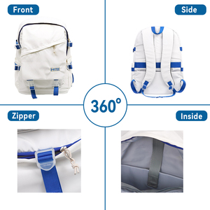 Tùy chỉnh phong cách Unisex Ba lô cho học sinh trung học, đơn giản đôi vai Trọng lượng nhẹ trường Túi máy tính Ba lô - Product Image 2