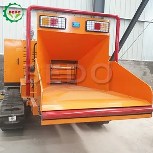 Experienced Tracked Wood Chipper Spare Parts Support For Wood Chipper Wood Chips Shredder Making Machine