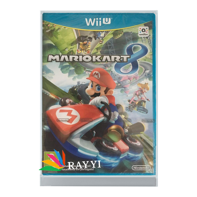 RAY YI Factory Direct Sales Clear Acrylic Video Game Nintendo Wii U Game Box Display Case for Nintendo WiiU Game Box
