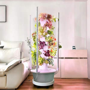 7 lapisan hidroponik vertikal tumbuh menara | Sayuran dalam ruangan & ramuan menanam Kit EU Power Plug - Product Image 3