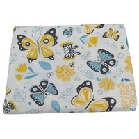 Lot de 8 pièces de tissu en coton matelassé à motifs de dessins animés, lots de patchwork Fat Quarter, tissu de couture pour sacs faits main, porte-monnaie, taie d'oreiller
