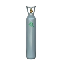 Cilindro de Gas Helio de 6L Estándar ISO9809-1, Cilindro Sin Costuras de Alta Presión para la Industria Global