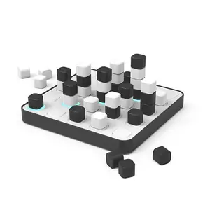 Xiaomi GiiKER Smart Four Pièces d'échecs bicolores magnétiques connectées Jeu 3D quatre dans une rangée avec jeu de société intelligent alimenté par l'IA