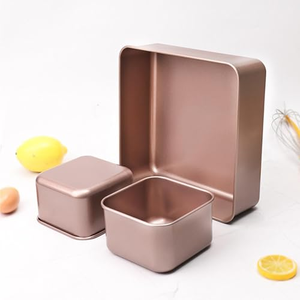 OEM ODM Premium Square Carbon Steel Non Stick Deep Baking <b>Pan</b> Oven Safe Long Lasting Durable Household Use - Product Image 3