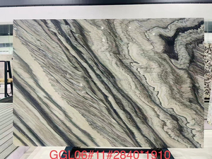 异国情调的天然 Cipollino Ondulato <span class=keywords><strong>Toscano</strong></span> 抛光大理石板，豪华现代厨房餐桌台面，浴室客厅 - Product Image 5