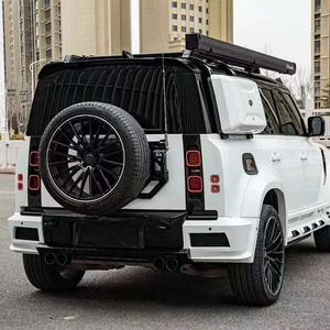 Nouveau kit carrosserie large <span class=keywords><strong>Youkiss</strong></span> pour Defender 2015-2016 avec diffuseur de pare-chocs et tuyau d'échappement, installation facile - Product Image 2