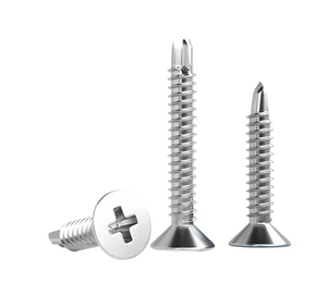 Vis autoperceuses à tête fraisée, galvanisées |   Fabricant professionnel de vis - Product Image 2