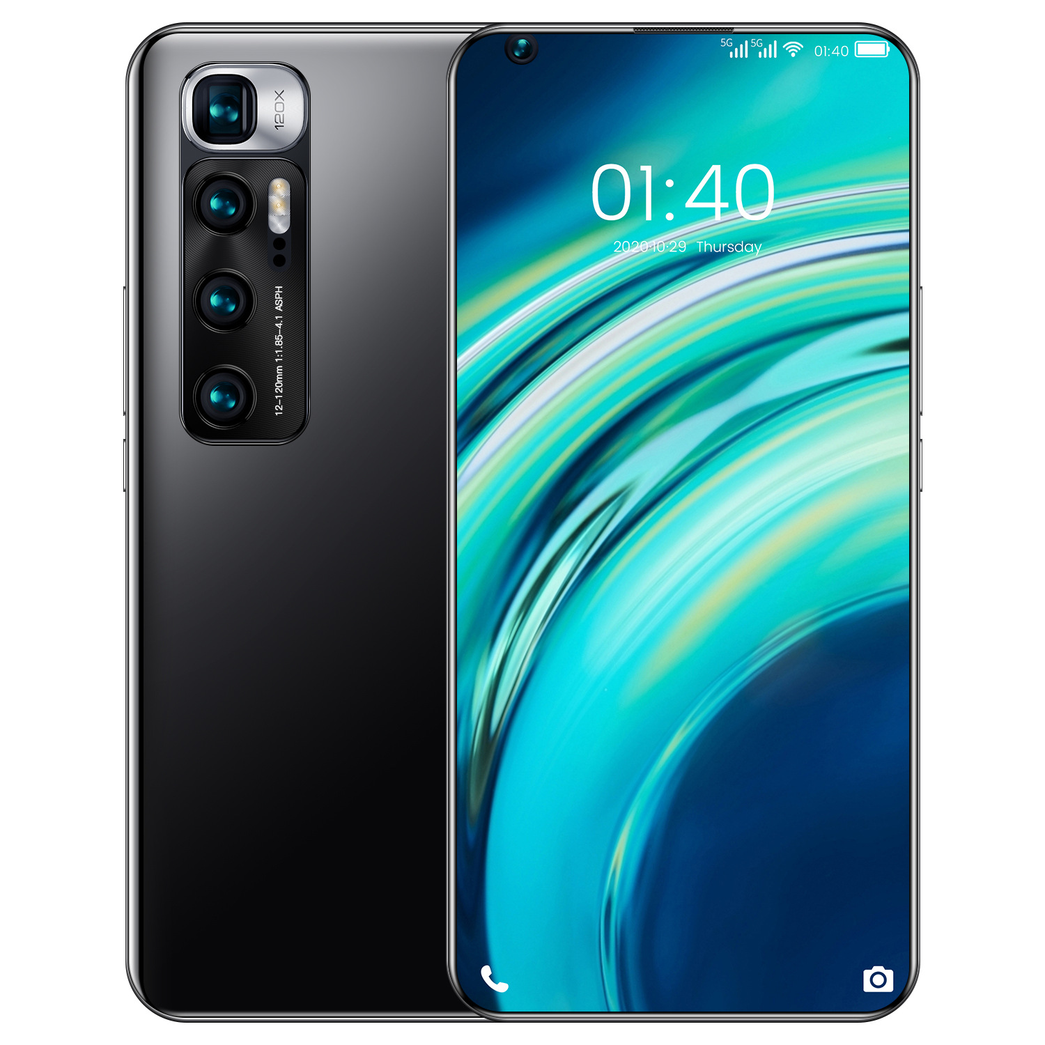 Глобальная версия Mi 7,2 дюйма M10 ультра смартфон 12 Гб + 512 Гб полноэкранный мобильный телефон разблокировка пальцем/лицом мобильный телефон