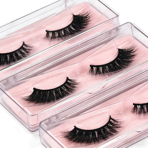 Ciglia Finte Riutilizzabili Autoadesive Fatte a Mano 8-20mm per Volume |   Ciglia Finte Vegane Personalizzabili con Logo Privato |   Fornitore OEM/ODM - Product Image 2