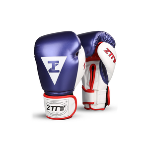 Nuevos GUANTES DE Kick Boxing MMA para niños y adultos, venta al <span class=keywords><strong>por</strong></span> mayor, guantes de boxeo de mano de lucha de competición de PU gruesos de cuero brillante - Product Image 2
