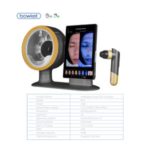 <span class=keywords><strong>BOWKET</strong></span> AI Analyseur Portable 2-en-1 Peau et Cheveux Visage Nez Tête Humidité Acné Rides Usage Commercial Compatible UE/US 15,6 pouces - Product Image 6