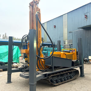 RLD180 신형 크롤러 장착형 시추기 160m 180m 깊이 유압식 휴대용 공압식 수중 시추기 DTH 로터리 시추기 - Product Image 6