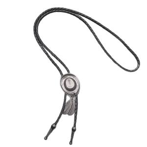 ヨーロッパ系アメリカ人ゴシックウェスタンデニムポロタイボロトレンディ合金ロードストリングロングハットバタフライシェイプ仏教ファッションスタイル - Product Image 6