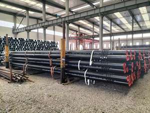 בומים של מנוף גז ושמן, astm a106, q235, api5l, api 5ct גרב, שרוולים מפלדה פחמן שחור ללא חלק עבור בניית ספינות. - Product Image 4