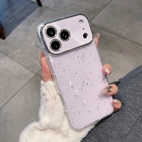 Coque de téléphone antichoc en TPU avec grande fenêtre de visualisation couleur bonbon pour iPhone 17 Pro Max 16 Plus 15 14 13
