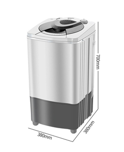 Sécheuse domestique D 9,5 kg, <span class=keywords><strong>essoreuse</strong></span> à <span class=keywords><strong>linge</strong></span> pour charges de 8,5 kg et 10 kg, porte à ouverture par le haut, tambour en acier + lumière bleue - Product Image 3