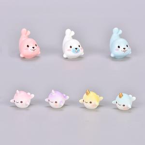 Động vật biển thu nhỏ búp bê vi cảnh quan Bể cá trang trí cây cảnh phim hoạt hình con dấu Kỳ Lân - Product Image 3