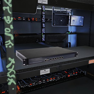 1U Rackmount I7 8550U Máy Chủ Mạng Với 6 Intel Lan PC Tường Lửa <span class=keywords><strong>Router</strong></span> PfSense AES-NI Openwrt - Product Image 1