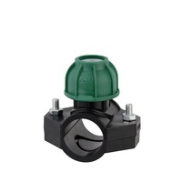 Accessoires de plomberie ISO17885, raccord de tuyauterie pour irrigation goutte à goutte, raccords à compression PP, filtre, collier de serrage, selle de raccordement