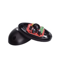 YET607-Sensor de barrera infrarroja para Fotocélula de puerta automática, Detector de movimiento de haz de puerta, 12V