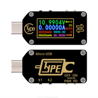 TC66 type-c PD déclencheur USB-C voltmètre ampèremètre testeur affichage LED protocole de charge rapide batterie externe avec logiciel PC