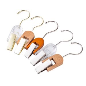 Nordic Metal Golden Hook Scarf Towel Hijab <strong>Hanger</strong> with Custom Logo <strong>Clips</strong> Durable Design - Product Image 1