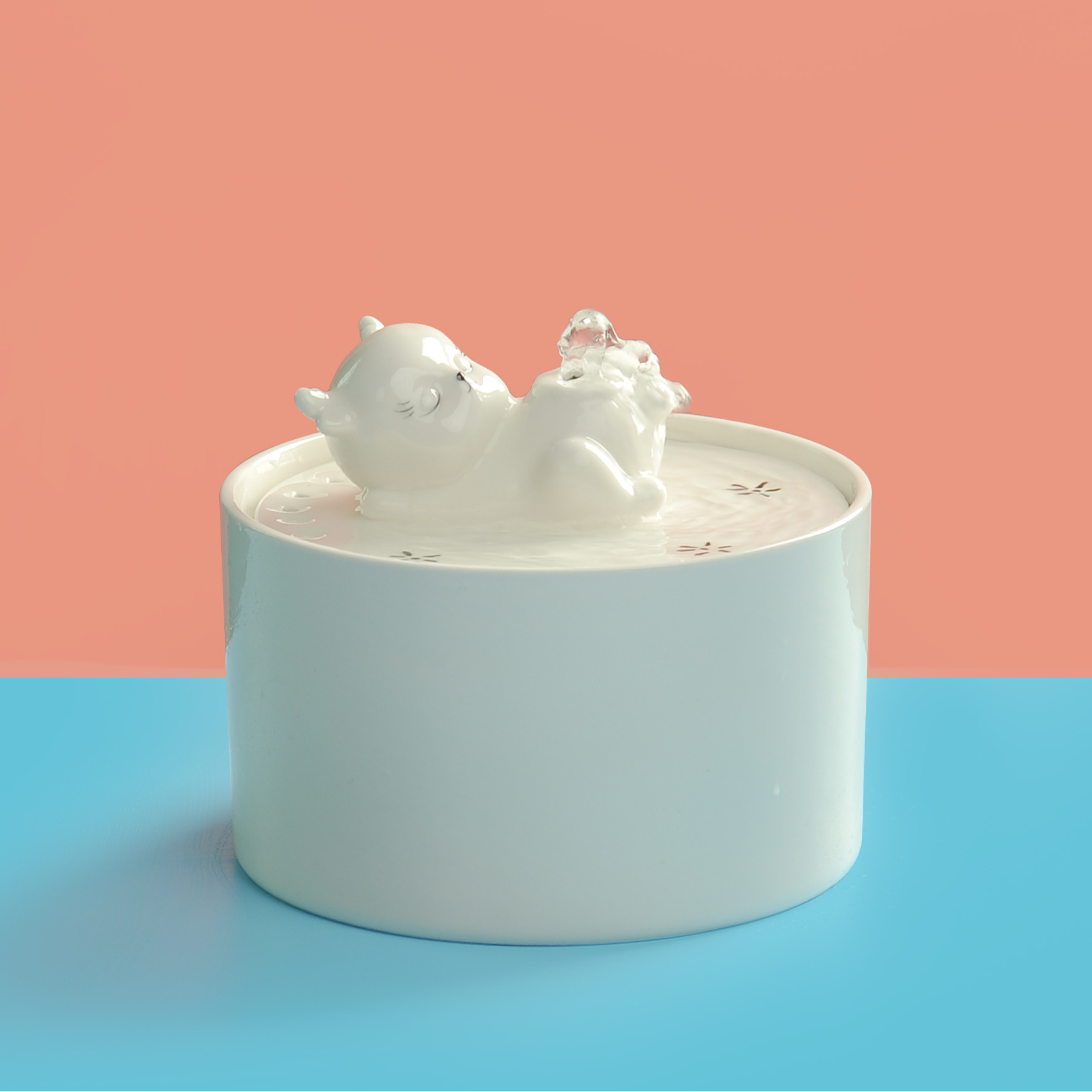 Posición reclinada con forma de ciervo.