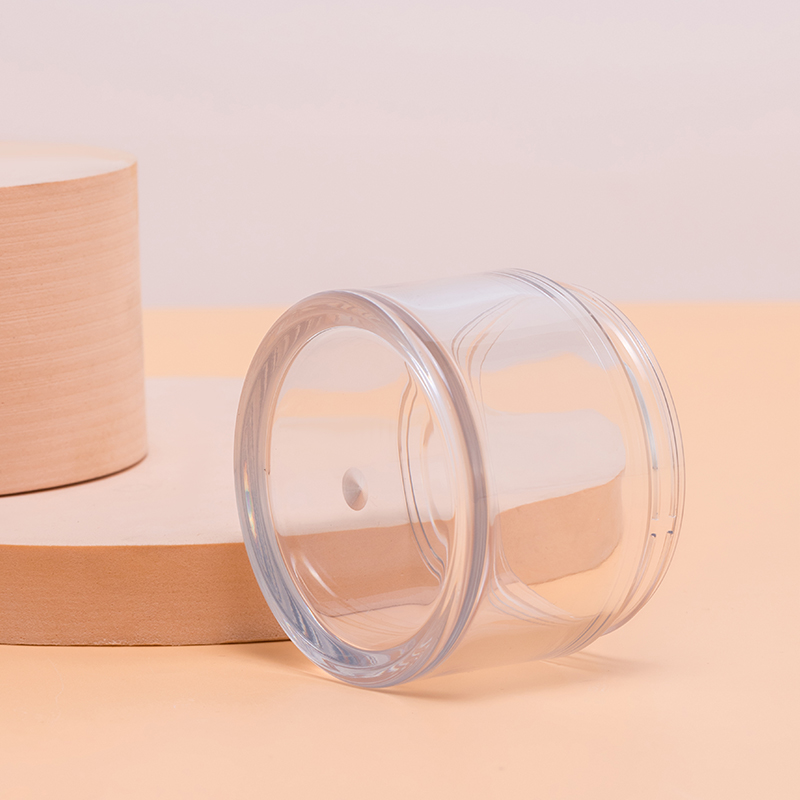 KG-J68R Skincare Cream Jar 105ml 120ml PET Plastic Cosmetic Jar Face Cream Body Butter Containers Jars with Lids