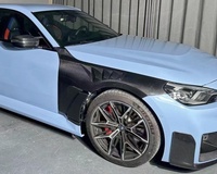 Kit carrosserie en fibre de carbone sèche avec déflecteurs d'air, compatible avec BMW M2 G87