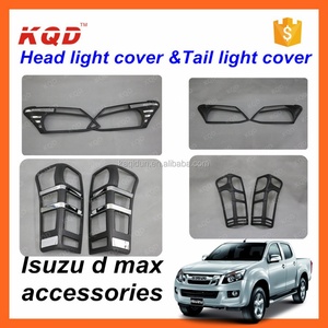 ABS Plastic Chrome Taillight Cover Tail Lamp Cover for Isuzu2013 Dmax Accesorios 2012 Car Accessories Chrome <b>Kit</b> - Product Image 6
