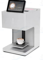 Imprimante à café 3D avec Wi-Fi, machine à café numérique automatique pour l'impression de photos dans les cafés, état neuf