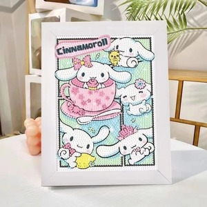 Promotionnel 5D bricolage point de croix Kits diamant peinture Hello Kitty dessin animé Art maison décoration murale - Product Image 6