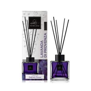 Diffuseur d'ambiance en cube de 100 ml à la lavande de Provence avec bâtonnets - Product Image 1
