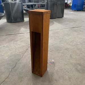Outdoor Corten Steel Outdoor Lights Rusty Metal Bollard Light <b>Box</b> - Product Image 6