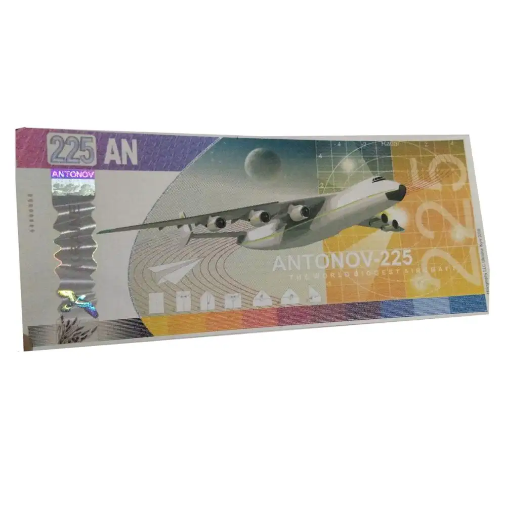 High-quality uv invisible printing watermark paper hologram ticket