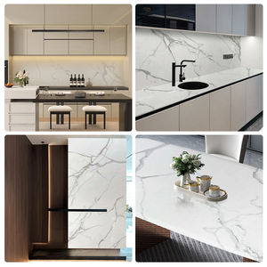 SUCCESS CARRARA FLORAL Fabrication sur mesure <span class=keywords><strong>Plan</strong></span> <span class=keywords><strong>de</strong></span> <span class=keywords><strong>travail</strong></span> <span class=keywords><strong>de</strong></span> laboratoire insulaire à dalle unique Gris carrara Floral Dalle <span class=keywords><strong>de</strong></span> pierre <span class=keywords><strong>de</strong></span> quartz synthétique <span class=keywords><strong>Marbre</strong></span> - Product Image 5