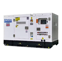 Groupe électrogène diesel Perkins Cummins Ricardo 15 kVA 20 kVA 30 kVA 50 kVA 100 kVA