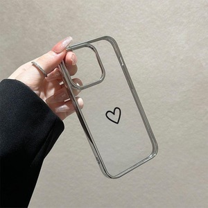 Piccolo cuore minimalista per Apple 17 Pro Max I custodia per <span class=keywords><strong>telefono</strong></span> Apple 14 15 16 Plus nuova Cover protettiva per <span class=keywords><strong>telefono</strong></span> modello <span class=keywords><strong>donna</strong></span> - Product Image 3