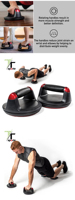 Poignées rotatives de remise en forme à la maison pour un Push-Up parfait