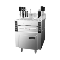 Chaudière de nouilles de restaurant trois six paniers cuiseur à pâtes chaudière de chauffage électrique chaudière à pâtes 3/6/9 trous machine de cuisson de nouilles