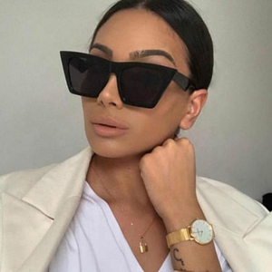 Occhiali da sole da donna con montatura in plastica colorata quadrata di nuova moda 113003 <span class=keywords><strong>2022</strong></span> - Product Image 1