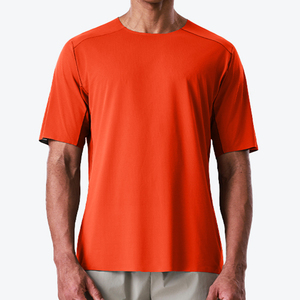 T-shirt de course Dry Fit personnalisable avec impression, grandes tailles, léger, color block, pour homme - Product Image 3