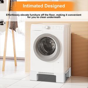 Support de lave-linge et de sèche-linge surélevé, plateforme large, supports pour lave-linge et sèche-linge, base pour lave-linge et sèche-linge - Product Image 3